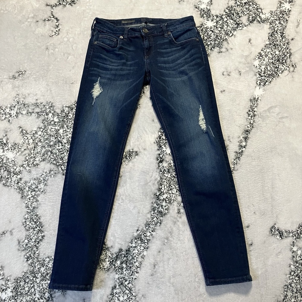 Kut From The Kloth Jeans Womens Size 4‎ Katherine Slouchy Boyfriend Distressed